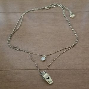 Betsey Johnson whistle necklace